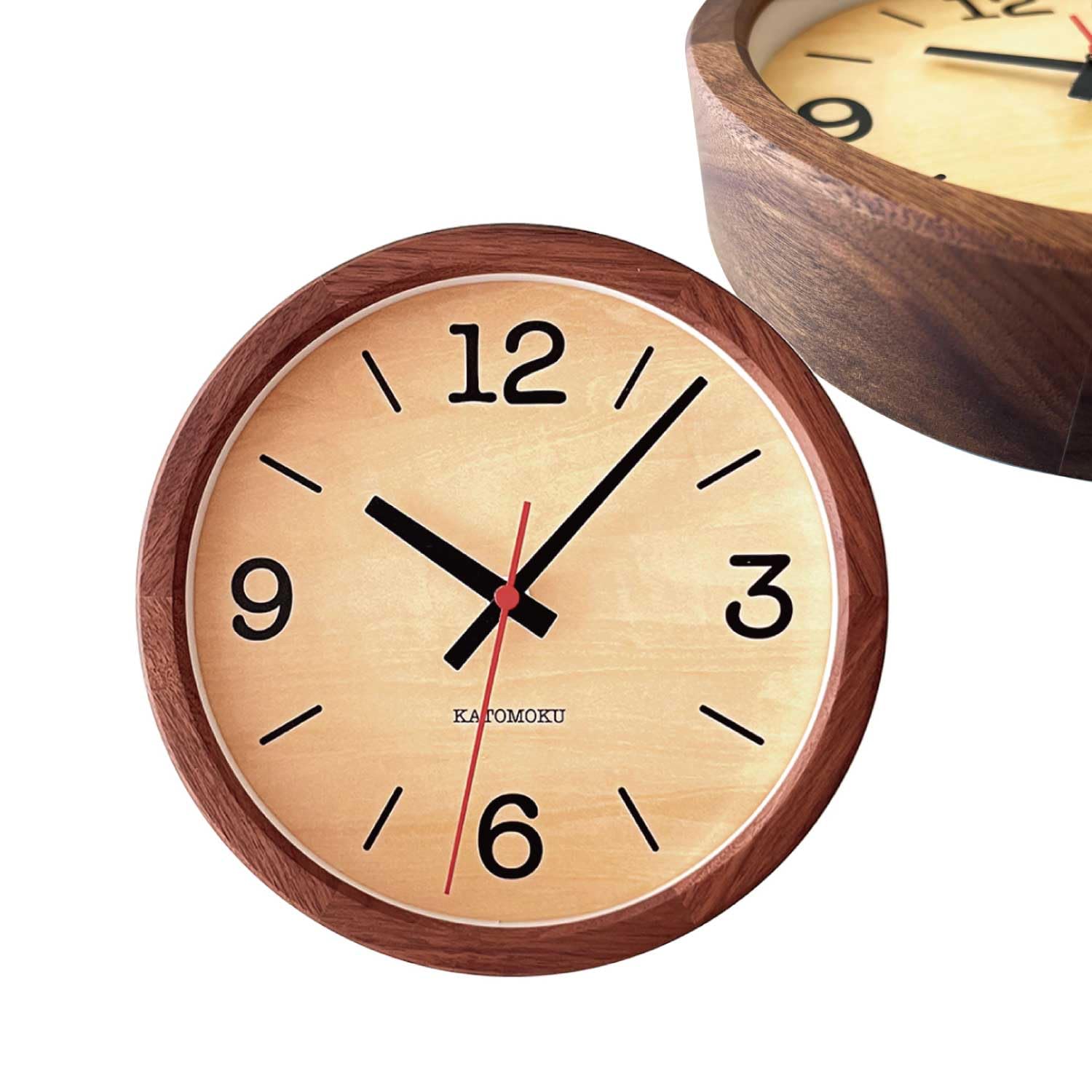KATOMOKU Muku Clock 20 Настенные часы из ореха с непрерывной секундной стрелкой km-136WARC 220 мм (Радиоуправляемые часы)
KATOMOKU Muku Clock 20 Настенные часы из ореха с непрерывной секундной стрелкой km-136WARC 220 мм (Радиоуправляемые часы)