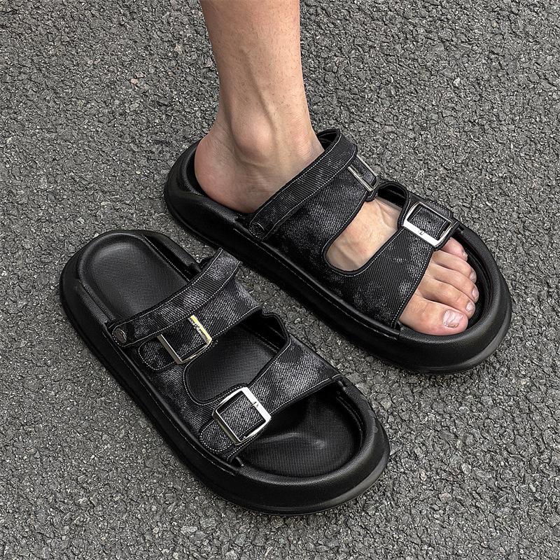 2025 new outer sandals casual and comfortable one-pedal slippers beach shoes 371235-J 38 чёрный
2025 new outer sandals casual and comfortable one-pedal slippers beach shoes 371235-J 38 чёрный