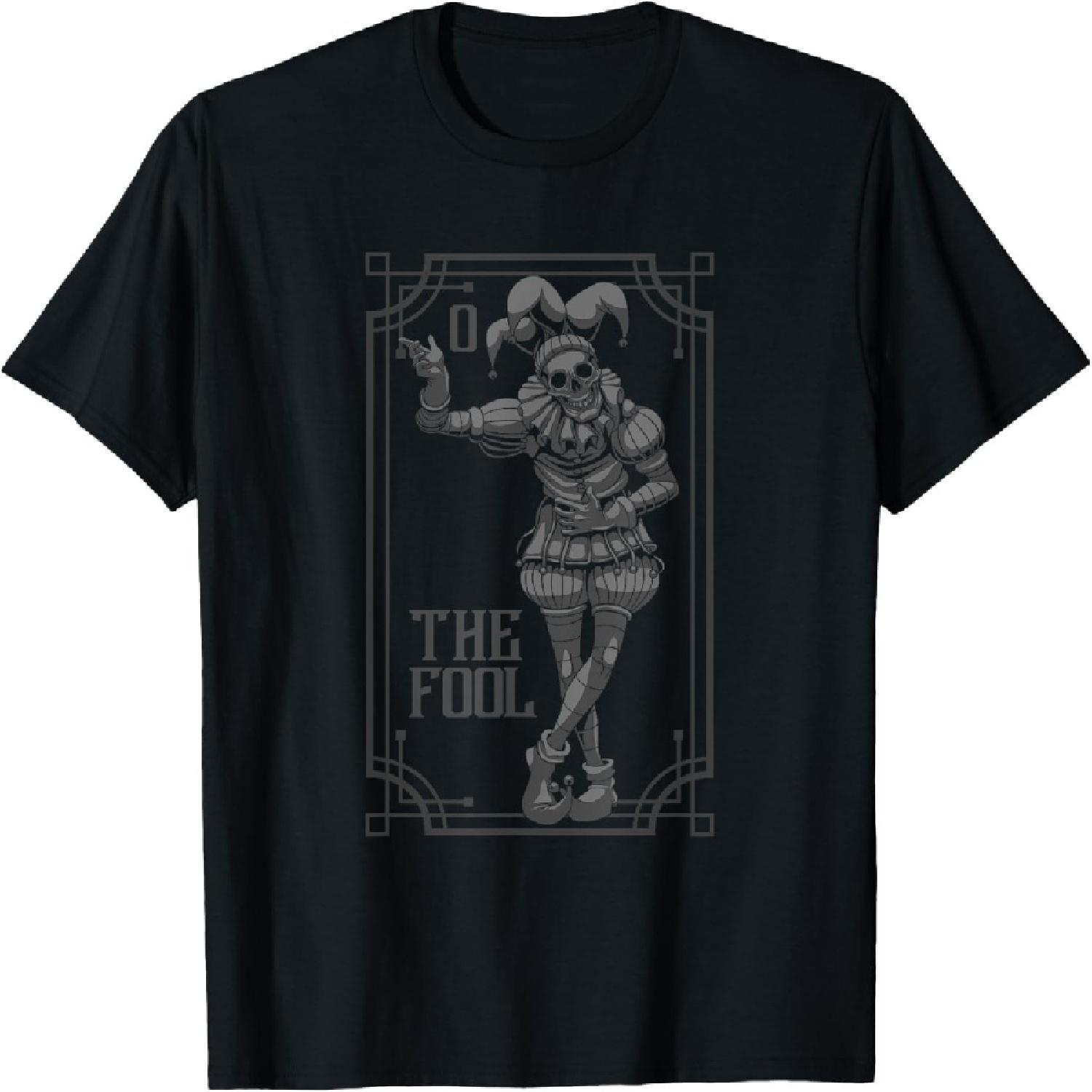Tarot Card Shirt Jester The Fool Satanic Pagan Occult Gypsy T-Shirt XXXXXL різнокольоровий
Tarot Card Shirt Jester The Fool Satanic Pagan Occult Gypsy T-Shirt XXXXXL різнокольоровий