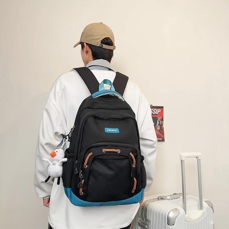 Trendy 2024 Autumn And Winter New Backpack For College Students Korean Style Large Capacity Multi-layer Casual Travel Shoulder Bag White Blue
Trendy 2024 Autumn And Winter New Backpack For College Students Korean Style Large Capacity Multi-layer Casual Travel Shoulder Bag White Blue