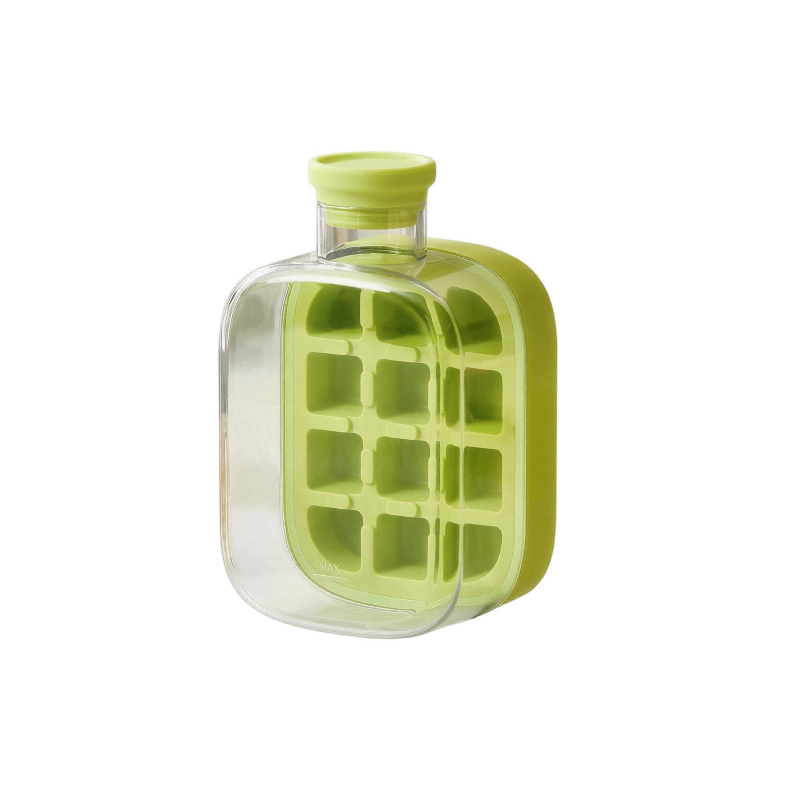 500ml Press Type Ice Cube Tray Food Grade Household Ice Mold Refrigerator Storage Container Water Bottle Self-Made Ice Cube Mold One Size зелёный
500ml Press Type Ice Cube Tray Food Grade Household Ice Mold Refrigerator Storage Container Water Bottle Self-Made Ice Cube Mold One Size зелёный