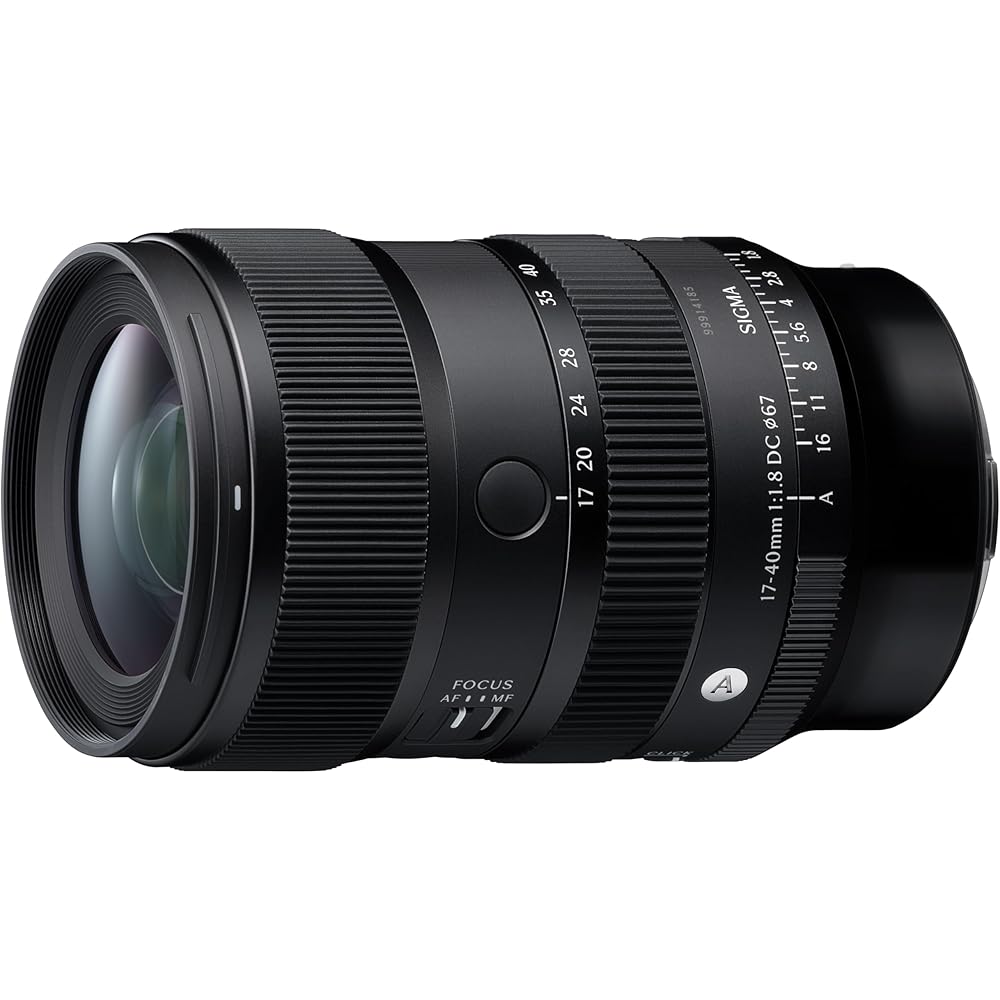 Sigma Lens 17-40mm F1.8 DC Sony E-Mount Standard Zoom Standard APS-C Art Mirrorless Only
Sigma Lens 17-40mm F1.8 DC Sony E-Mount Standard Zoom Standard APS-C Art Mirrorless Only