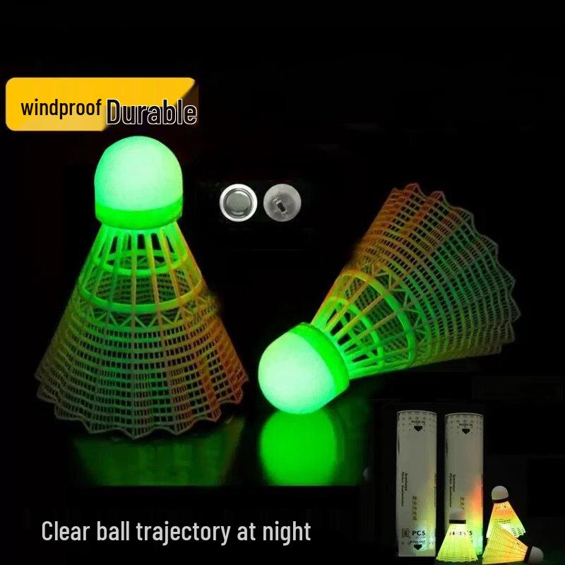 Xulin 3rd Gen Luminous Green Glow Badminton Shuttlecocks
Xulin 3rd Gen Luminous Green Glow Badminton Shuttlecocks