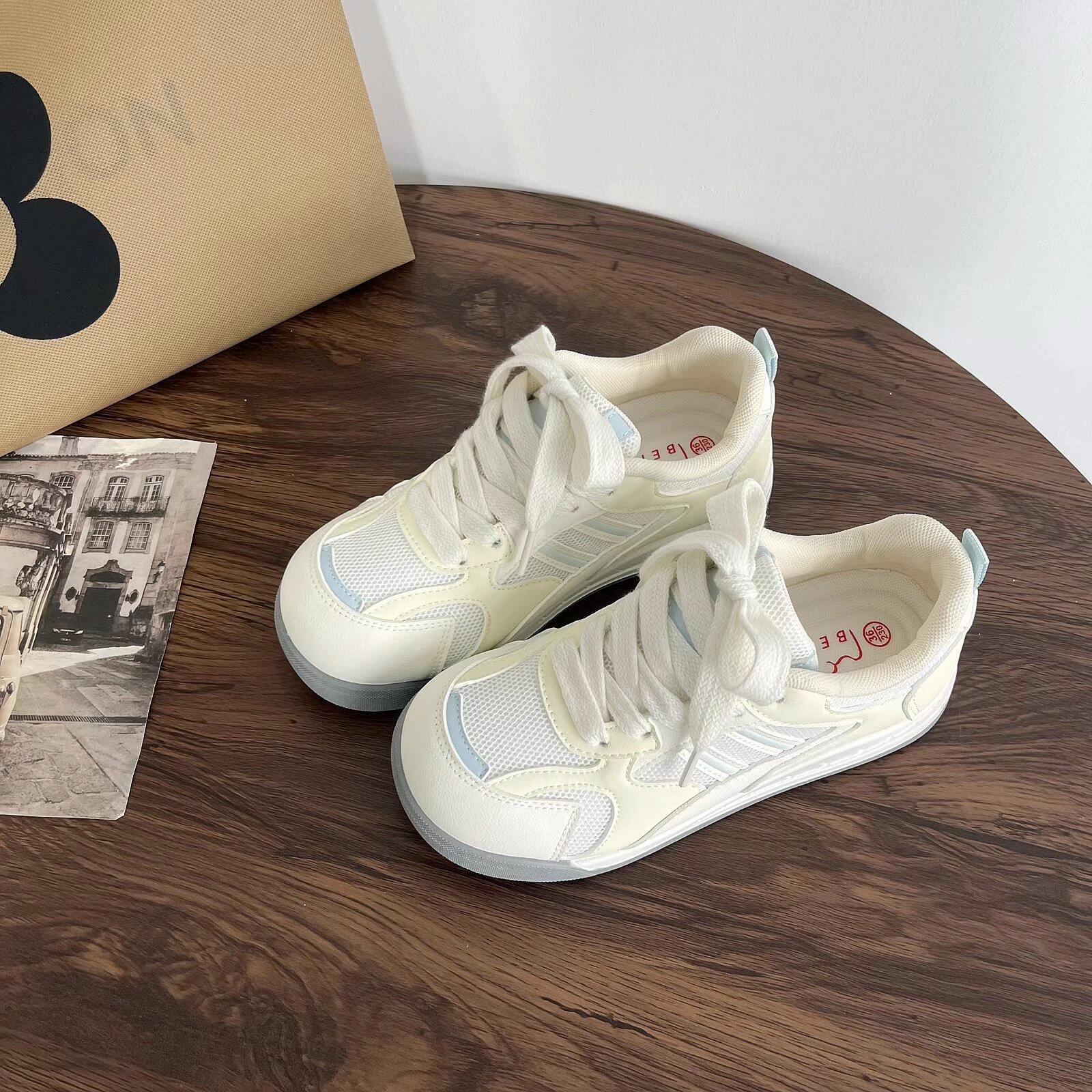 Женские ретро дышащие кроссовки для катания в немецком стиле 2025 года - Белые повседневные кроссовки на толстой подошве, тренд Гонконга 39
Женские ретро дышащие кроссовки для катания в немецком стиле 2025 года - Белые повседневные кроссовки на толстой подошве, тренд Гонконга 39