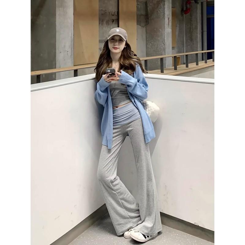 2026 Spring Korean Style Flaw-Hiding Cardigan & Striped Casual Pants Set for Women M
2026 Spring Korean Style Flaw-Hiding Cardigan & Striped Casual Pants Set for Women M