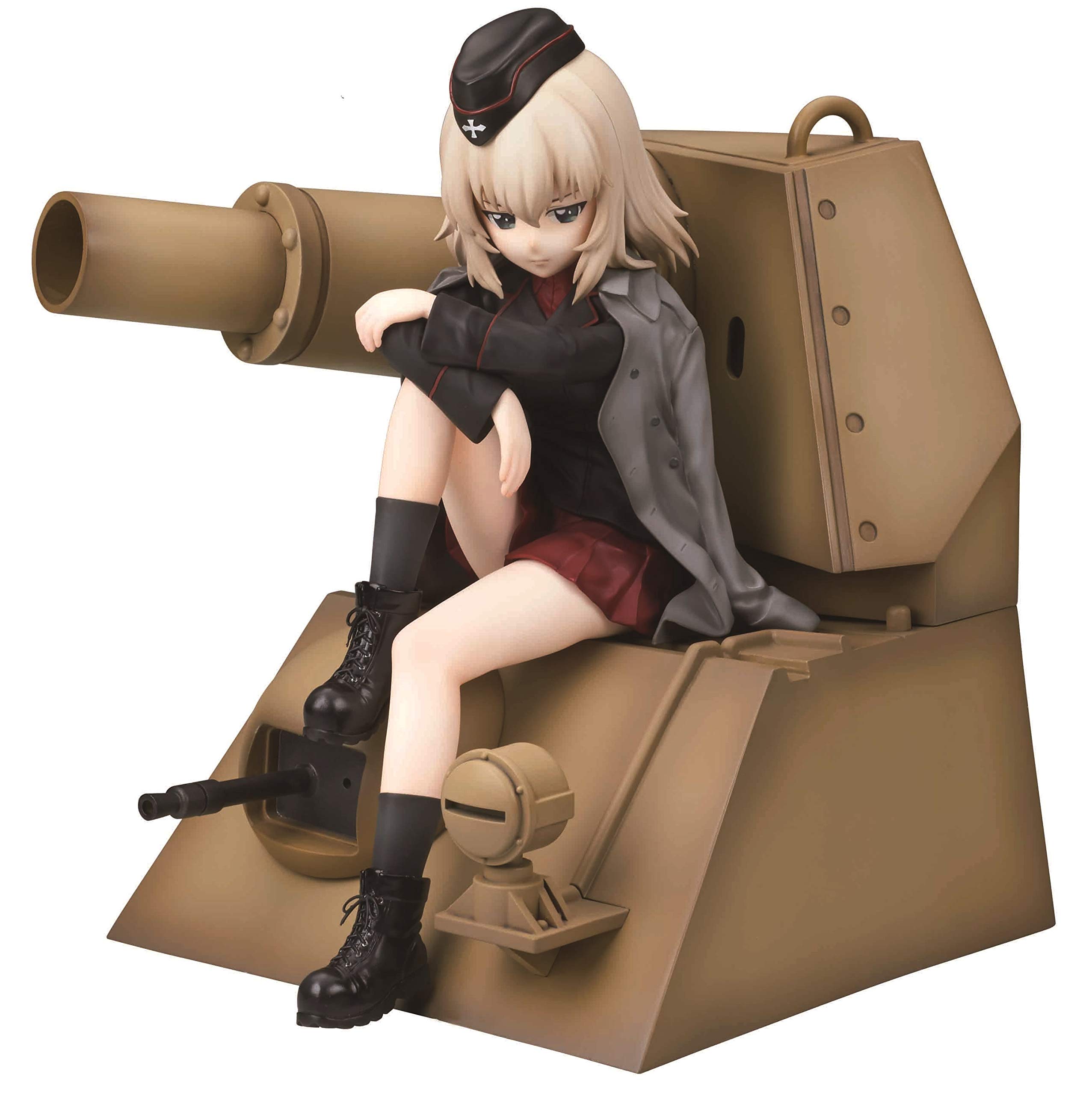 Девушки и танки: Финал – Эрика Ицуми, предварительно окрашенная фигурка, прибл.. 19 см, ПВХ/АБС, с основанием башни танка (Медикос)
Девушки и танки: Финал – Эрика Ицуми, предварительно окрашенная фигурка, прибл.. 19 см, ПВХ/АБС, с основанием башни танка (Медикос)