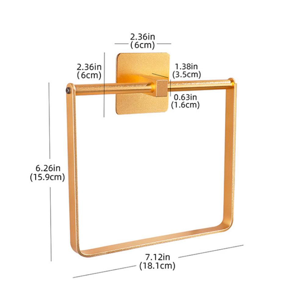 Square Towel Ring Adhesive Brushed Black Gold Grey Aluminum Wall Mounted Lavatory Bathroom Towel Holder Ring Shelf Hanger золотий
Square Towel Ring Adhesive Brushed Black Gold Grey Aluminum Wall Mounted Lavatory Bathroom Towel Holder Ring Shelf Hanger золотий