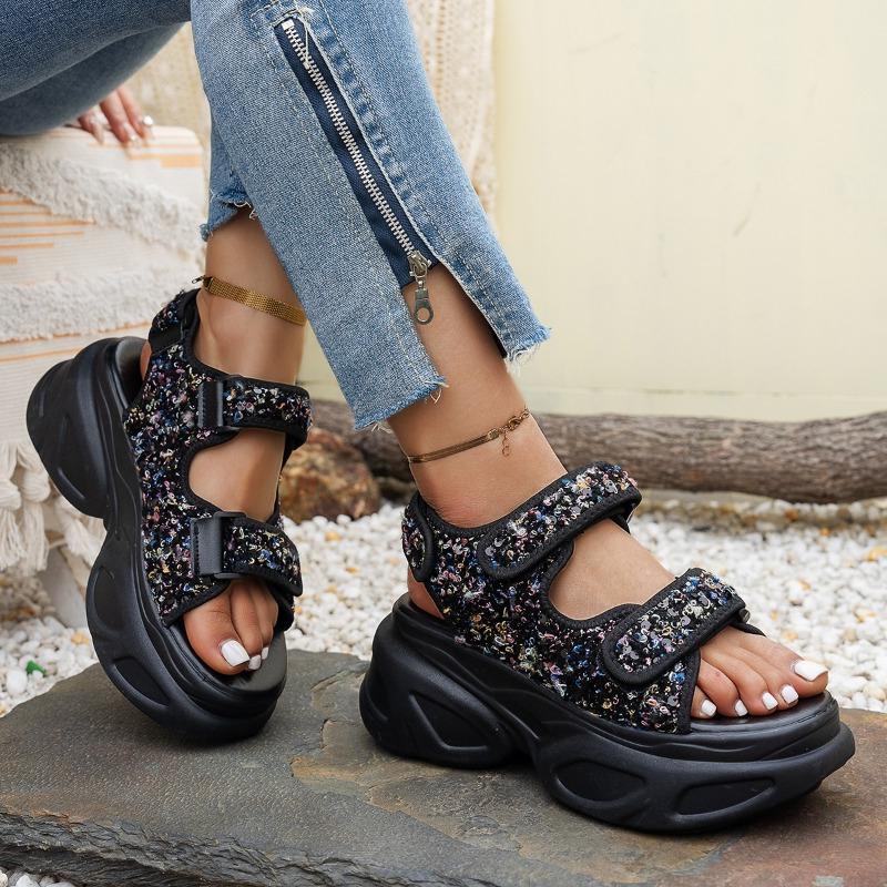 Модные летние женские удобные сандалии на платформе, танкетке, противоскользящие дизайнерские туфли, модные пляжные повседневные женские сандалии, сандалии для женщин 41
Модные летние женские удобные сандалии на платформе, танкетке, противоскользящие дизайнерские туфли, модные пляжные повседневные женские сандалии, сандалии для женщин 41