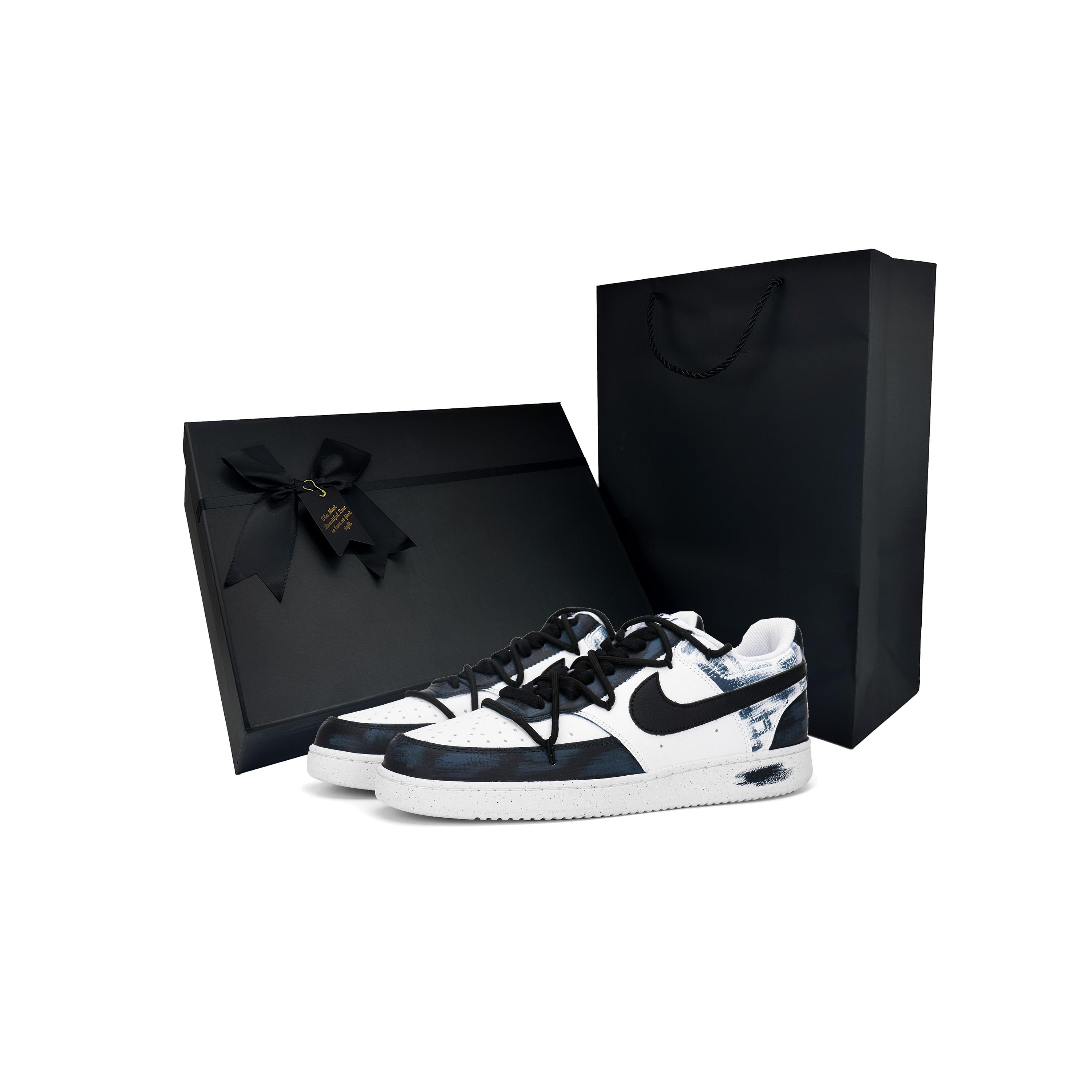 Nike Court Vision 1 Dark Night Thorn 2 Box Abrasion Resistant Low top Skateboard Shoes Men s Black Blue DH2987-101(Team1337-2) 43
Nike Court Vision 1 Dark Night Thorn 2 Box Abrasion Resistant Low top Skateboard Shoes Men s Black Blue DH2987-101(Team1337-2) 43