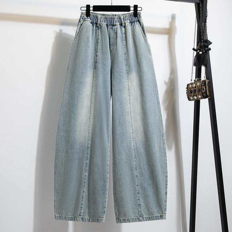 DIMANAF 2026 Summer New Plus Size Women Jeans Long Pants Loose Casual Denim Cotton Elastic Waist Fashion Lady Clothing S світло-синій колір
DIMANAF 2026 Summer New Plus Size Women Jeans Long Pants Loose Casual Denim Cotton Elastic Waist Fashion Lady Clothing S світло-синій колір