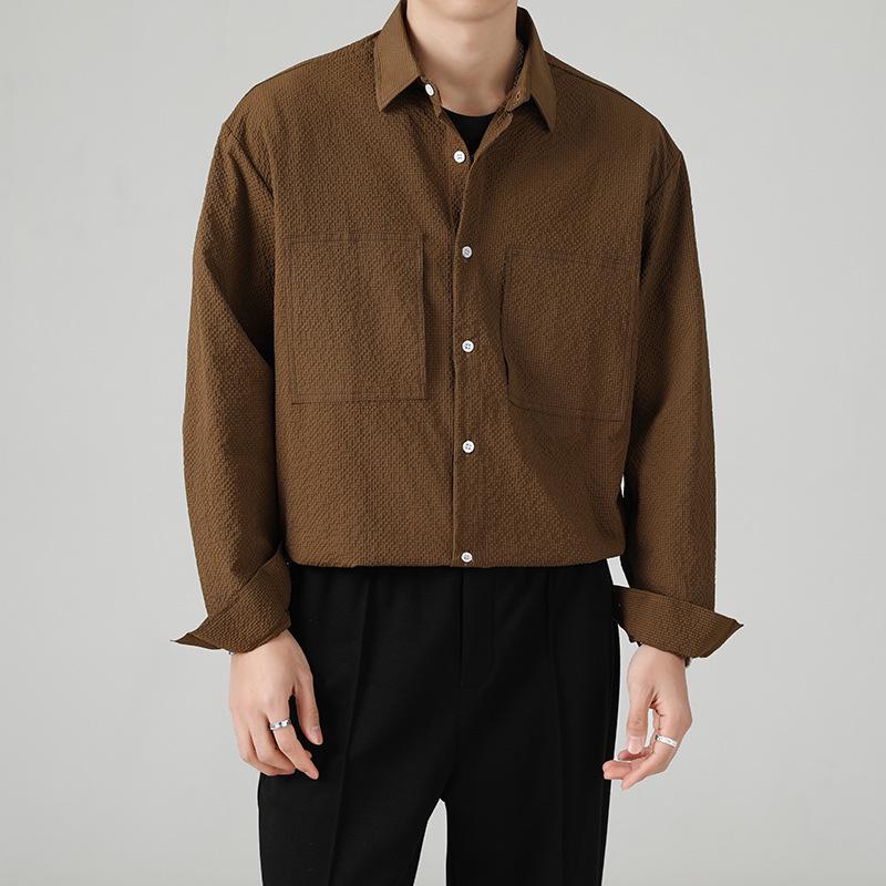 Men s Trendy Casual Long-Sleeve Solid Shirt 3XL кавовий
Men s Trendy Casual Long-Sleeve Solid Shirt 3XL кавовий