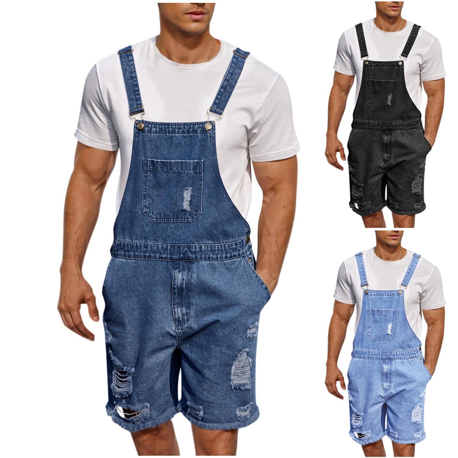 Men s Fashion Solid V-Neck Button Pocket Wash Water Denim Adjustable Short Strap Jumpsuit XL
Men s Fashion Solid V-Neck Button Pocket Wash Water Denim Adjustable Short Strap Jumpsuit XL