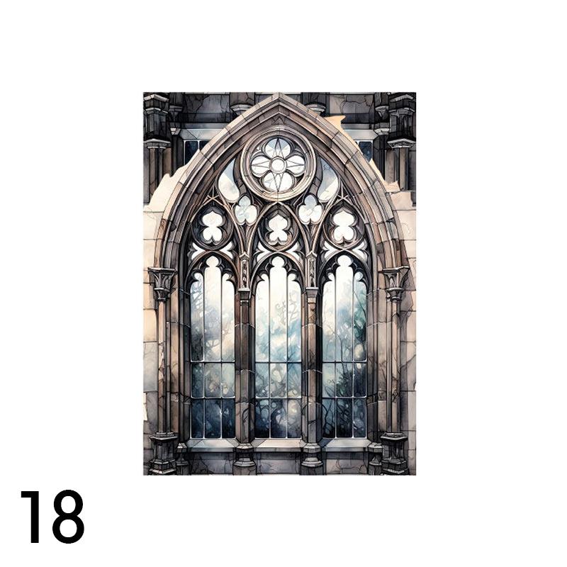 Stained Art Glass Film Romantic Privacy Window Film Self-adhesive Kitchen Sliding Door Window Balcony Decor Window Stickers 40x100cm
Stained Art Glass Film Romantic Privacy Window Film Self-adhesive Kitchen Sliding Door Window Balcony Decor Window Stickers 40x100cm