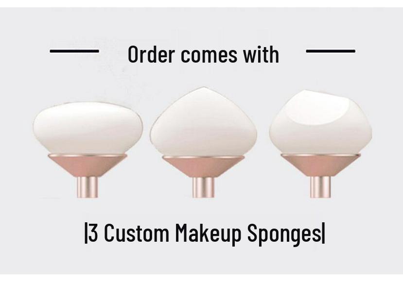 Electric Dual-Use Beauty Applicator for Wet and Dry with Super Soft Makeup Sponge
Electric Dual-Use Beauty Applicator for Wet and Dry with Super Soft Makeup Sponge