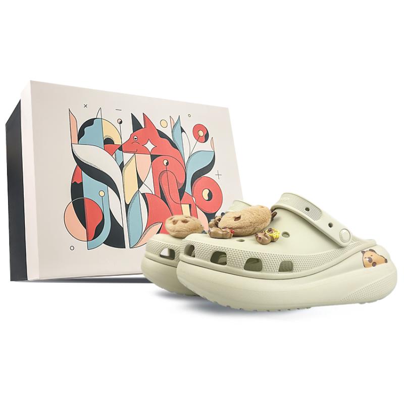 Crocs Crush Clog BNK Capybara Clogs Unisex White Brown 41-42 белый
Crocs Crush Clog BNK Capybara Clogs Unisex White Brown 41-42 белый