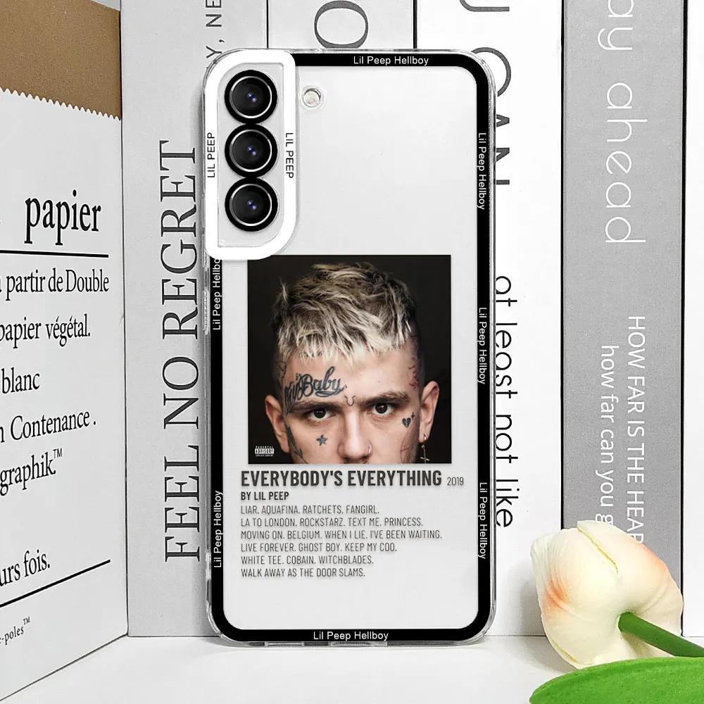 Rapper Lil Peep Hellboy Love Phone Case for Samsung Galaxy S21 S23 S24 S25 Ultra Plus FE Clear Soft Cover for Samsung S22 Fundas For SamsungS24 Ultra
Rapper Lil Peep Hellboy Love Phone Case for Samsung Galaxy S21 S23 S24 S25 Ultra Plus FE Clear Soft Cover for Samsung S22 Fundas For SamsungS24 Ultra
