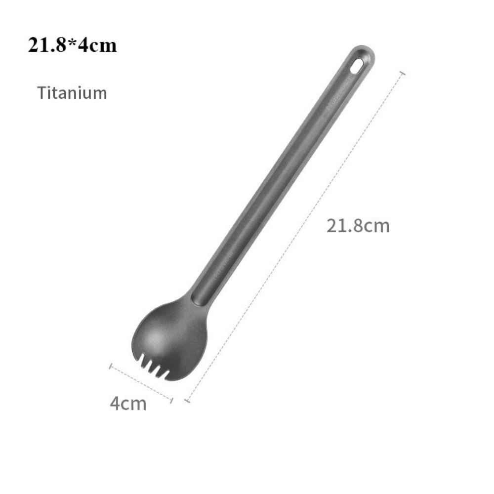 High Quality Portable Titanium Spoon Long Handle Environmental Light Titanium Cookware Outdoor Picnic Accessories Outdoor Tool
High Quality Portable Titanium Spoon Long Handle Environmental Light Titanium Cookware Outdoor Picnic Accessories Outdoor Tool