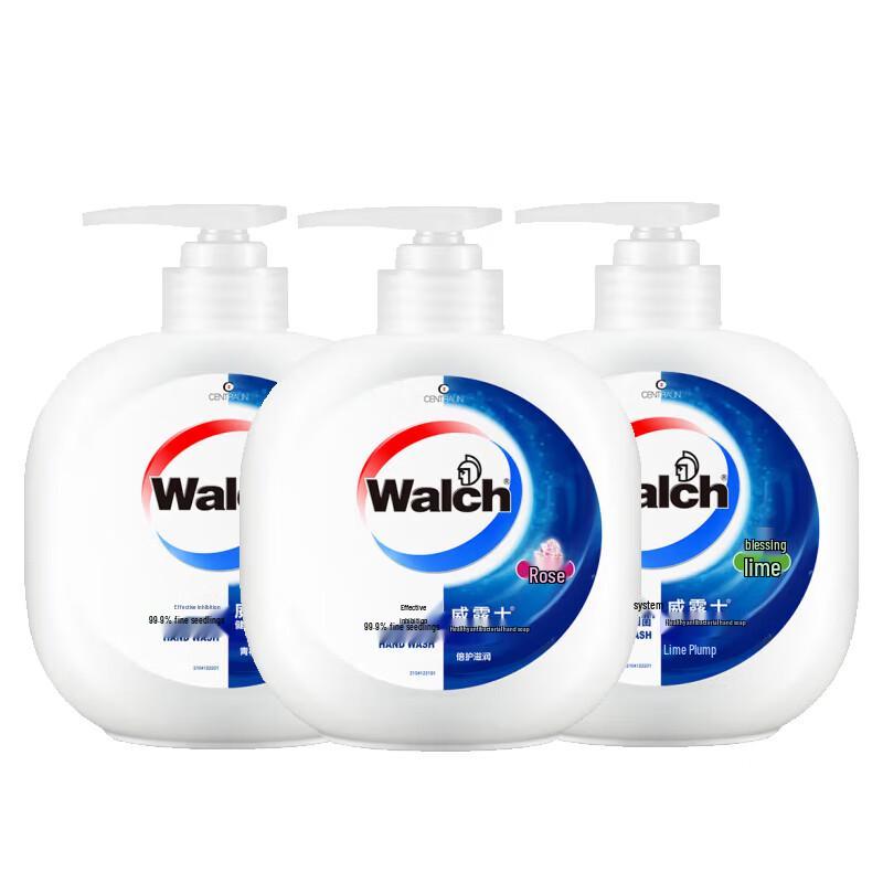 Walch Antibacterial Hand Soap 480ml 3-Pack
Walch Antibacterial Hand Soap 480ml 3-Pack