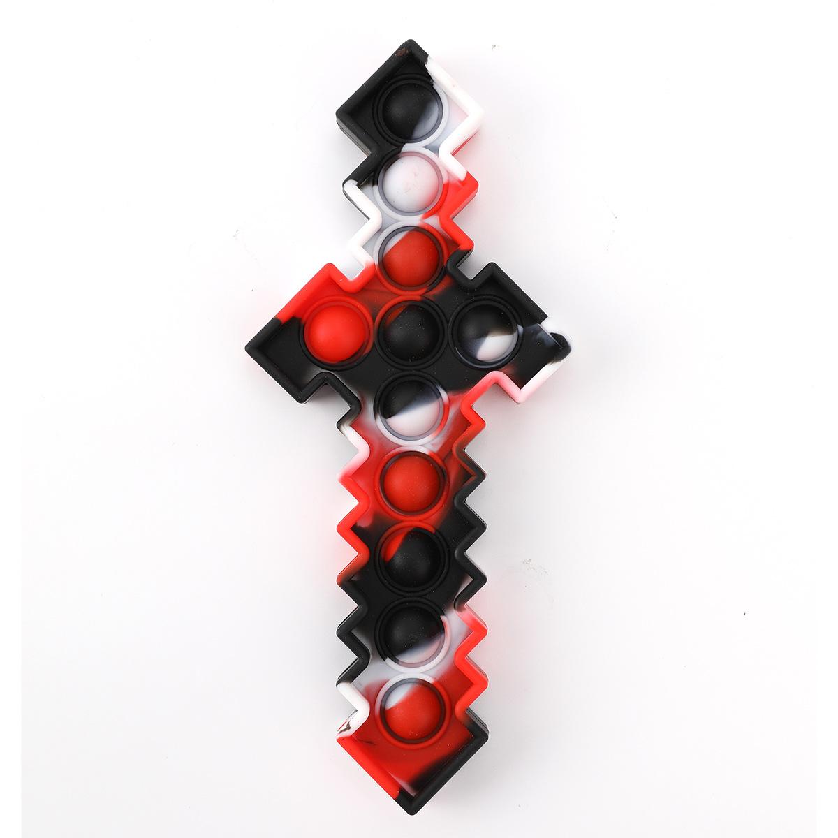 New Sword Pop Fidget Toys Push Bubble Puzzle Simple Dimple Squishy Sensory Decompression Anti Stress Squeeze Toys For Kids
New Sword Pop Fidget Toys Push Bubble Puzzle Simple Dimple Squishy Sensory Decompression Anti Stress Squeeze Toys For Kids