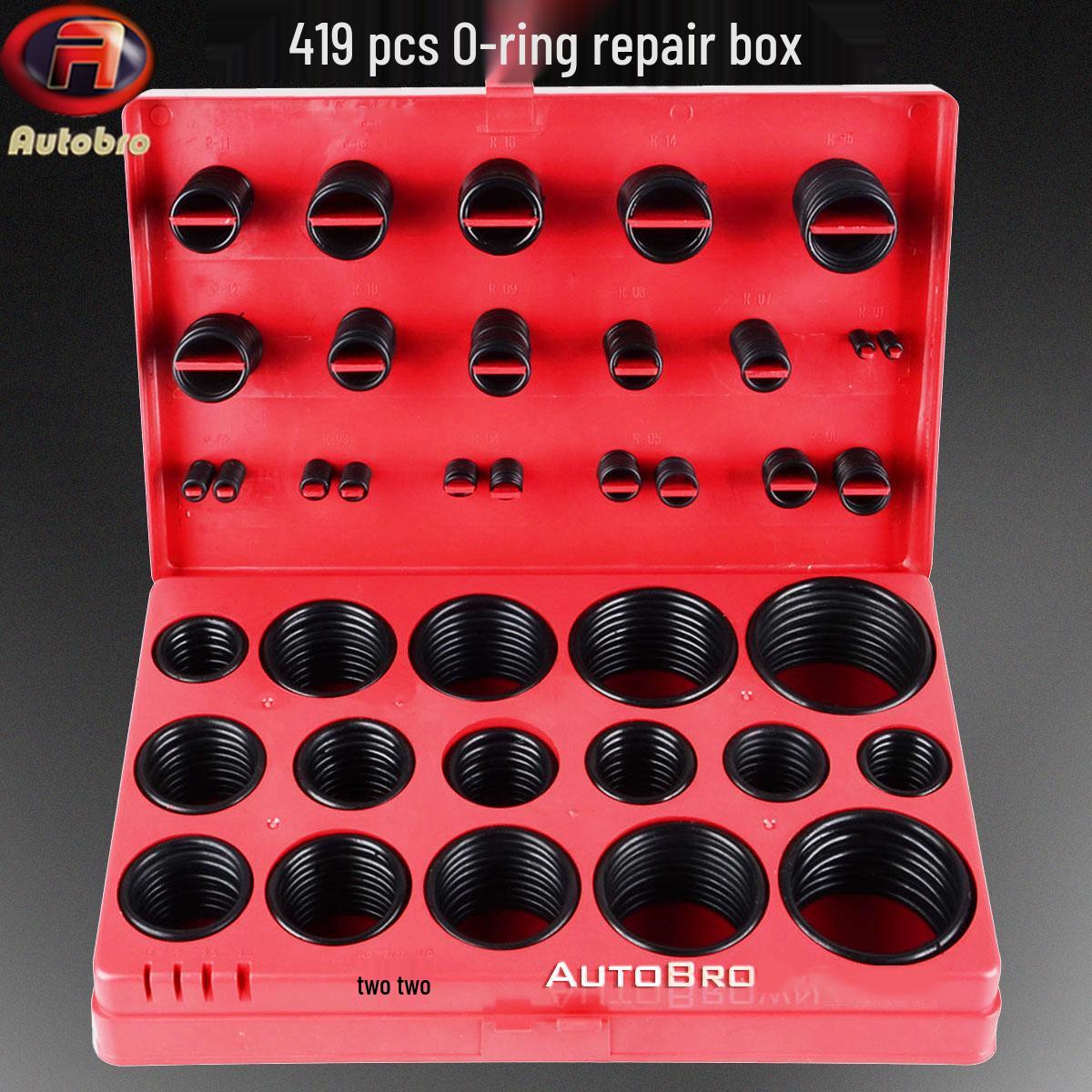 Nitrile Rubber O-Ring Repair Kit - Oil & Heat Resistant Sealing Components
Nitrile Rubber O-Ring Repair Kit - Oil & Heat Resistant Sealing Components