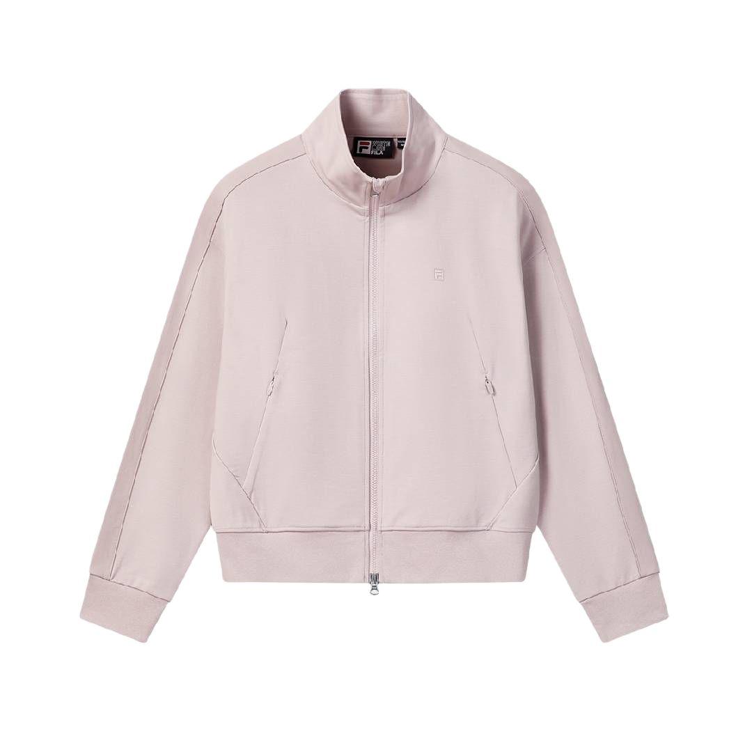 Fila White Loose Fit Stand Collar Solid Color Zip Knit Long Sleeve Jacket Women jackets F11W623501F-PK S
Fila White Loose Fit Stand Collar Solid Color Zip Knit Long Sleeve Jacket Women jackets F11W623501F-PK S
