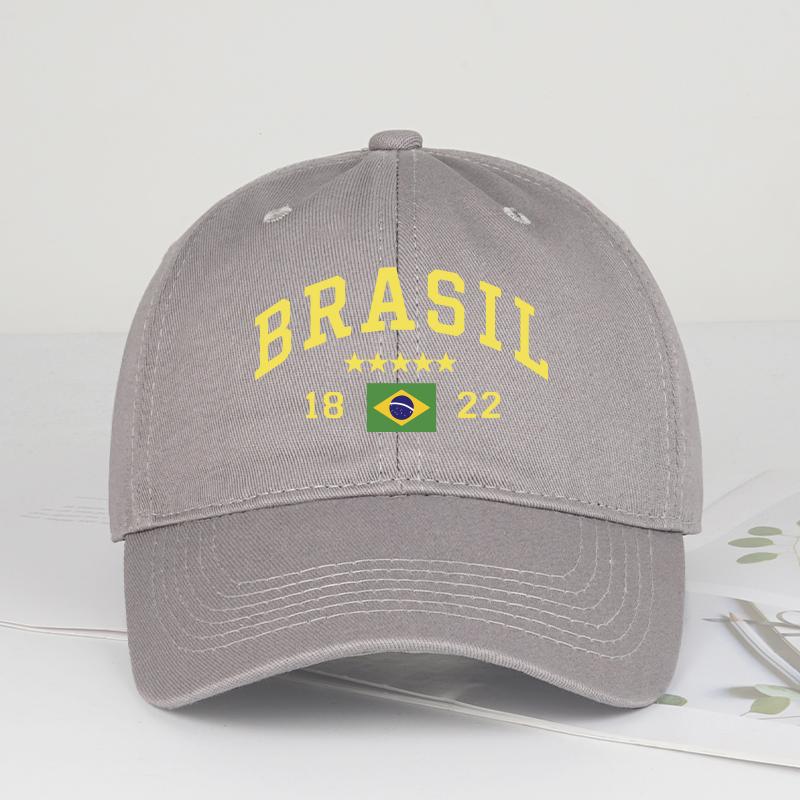 Brazil Flag Five-Star Soft-Top Baseball Cap Stylish Athletic Look Perfect for Daily Match Viewing and Outdoor Sports Great Gift сірий
Brazil Flag Five-Star Soft-Top Baseball Cap Stylish Athletic Look Perfect for Daily Match Viewing and Outdoor Sports Great Gift сірий