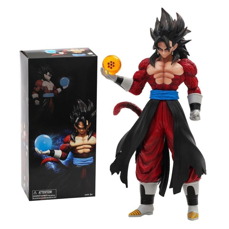 Статуя Dragon Ball Z, фигурки Super Saiyan 4 Son Goku Vegeta, модель игрушки из ПВХ
Статуя Dragon Ball Z, фигурки Super Saiyan 4 Son Goku Vegeta, модель игрушки из ПВХ