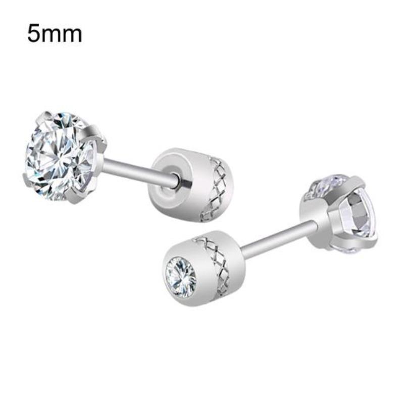Nice Ear Studs Lead-free Steel Color Safe To Use Luxurious 5mm
Nice Ear Studs Lead-free Steel Color Safe To Use Luxurious 5mm