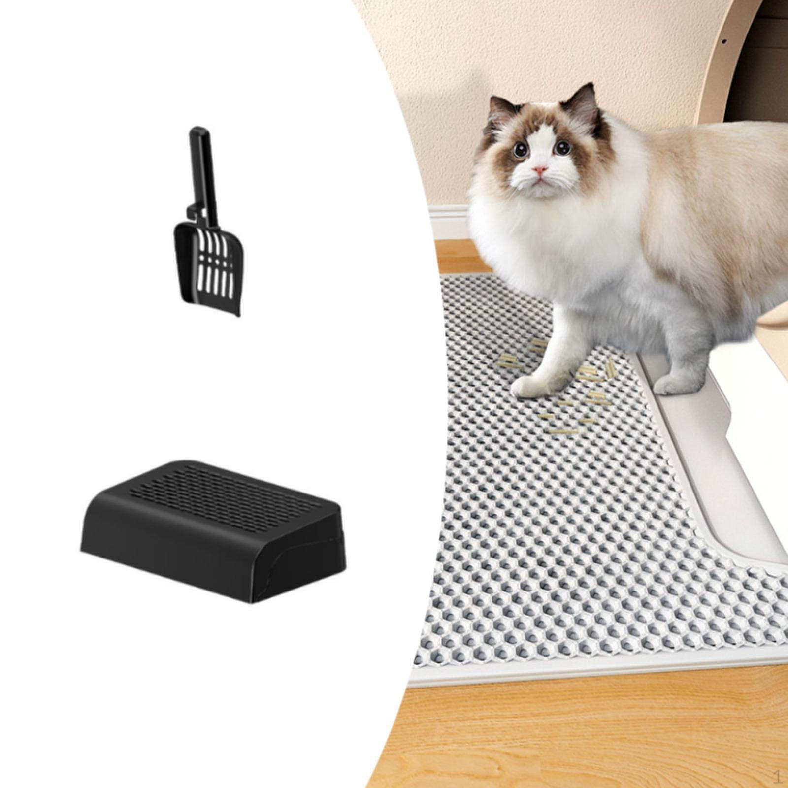 Коробка-уловитель кошачьего наполнителя Песочная доска Легко чистить Аксессуар для уборки Лоток для котят Black with Scoop
Коробка-уловитель кошачьего наполнителя Песочная доска Легко чистить Аксессуар для уборки Лоток для котят Black with Scoop