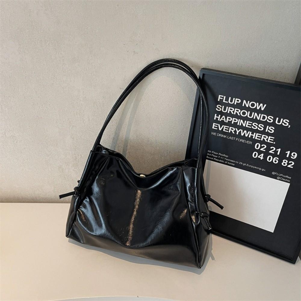 Vintage Pu Leather Shoulder Bag Casual Use Large Capacity Underarm Bag Elegant All-match Tote Bag Ladies чёрный
Vintage Pu Leather Shoulder Bag Casual Use Large Capacity Underarm Bag Elegant All-match Tote Bag Ladies чёрный