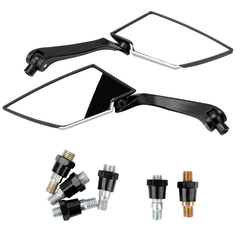 2Pcs Motorcycle Modified Rearview Mirror Reverse Rear View Side Mirrors Black
2Pcs Motorcycle Modified Rearview Mirror Reverse Rear View Side Mirrors Black