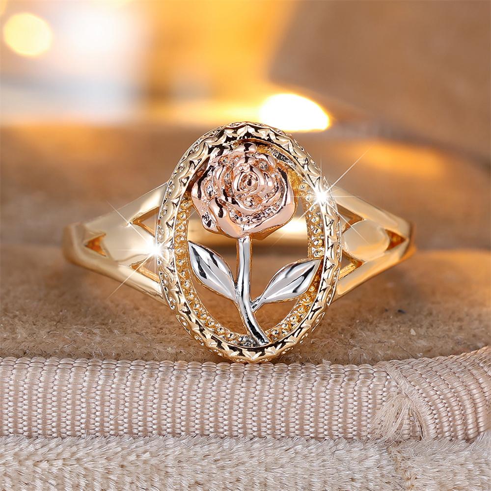 Vintage Hollow Rose Flower Rings For Women Rose Gold Silver Color Engagement Ring Wedding Jewelry Bridal Valentine s Day Gifts 10
Vintage Hollow Rose Flower Rings For Women Rose Gold Silver Color Engagement Ring Wedding Jewelry Bridal Valentine s Day Gifts 10