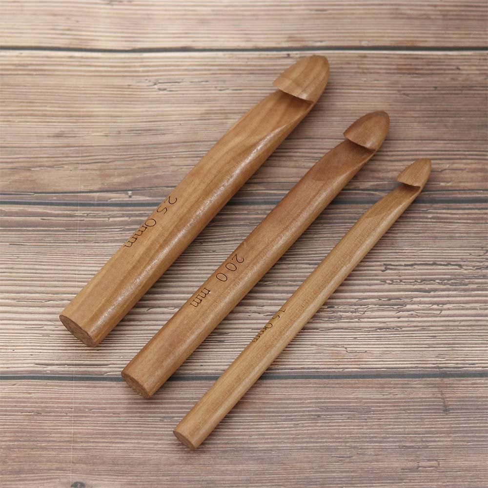 Big Size Crochet Arting Weave Yarn Sewing Needles Knitting Tool Wooden Crochet Hook Crochet Kit
Big Size Crochet Arting Weave Yarn Sewing Needles Knitting Tool Wooden Crochet Hook Crochet Kit