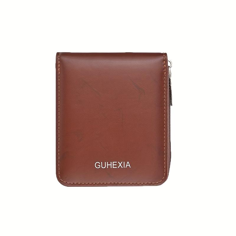 Simple and stylish men s card bag, coin purse, multiple card slots, ID bag, foldable for easy storage коричневый
Simple and stylish men s card bag, coin purse, multiple card slots, ID bag, foldable for easy storage коричневый