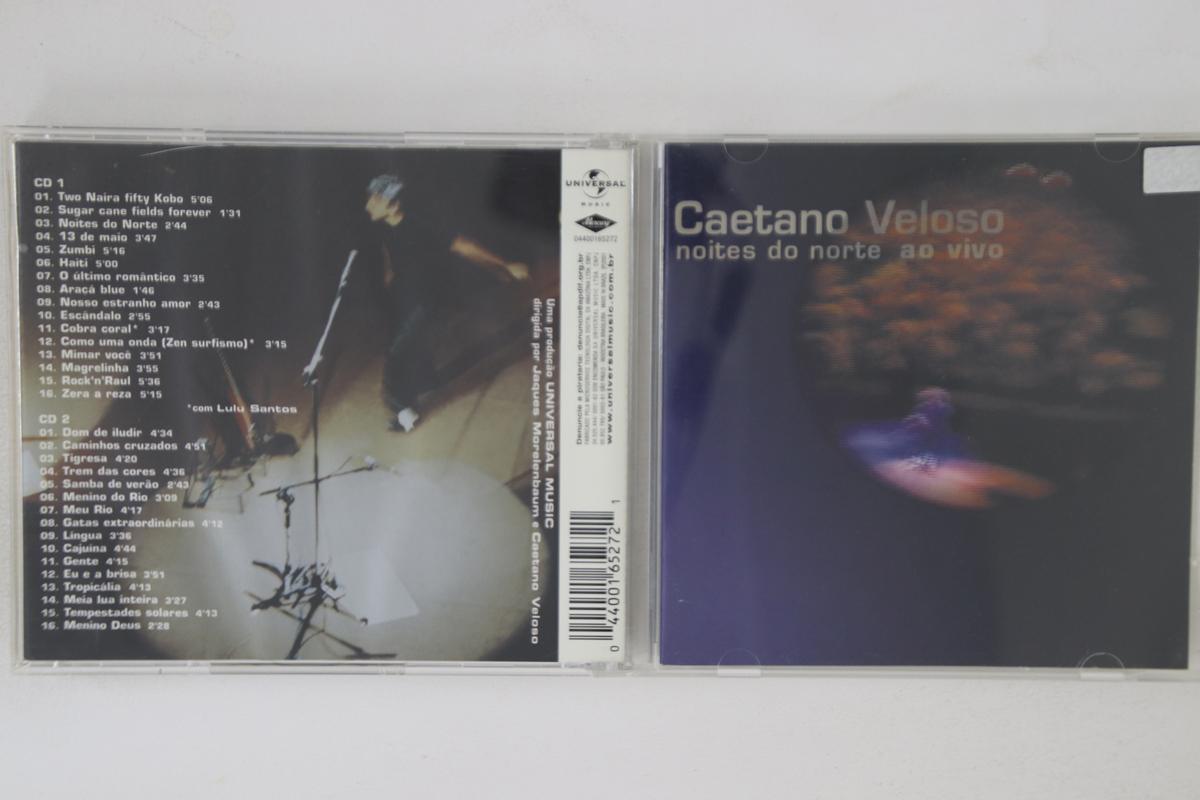 CD CAETANO VELOSO - Noites Do Norte Ao Vivo 04400165272 UNIVERSAL 2001 Brazil Latin Used
CD CAETANO VELOSO - Noites Do Norte Ao Vivo 04400165272 UNIVERSAL 2001 Brazil Latin Used