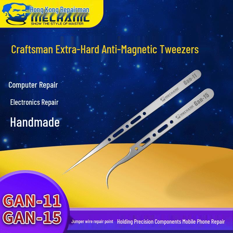 Repairman Artisan Precision Tweezers for Phone and Electronic Components Straight Tip
Repairman Artisan Precision Tweezers for Phone and Electronic Components Straight Tip