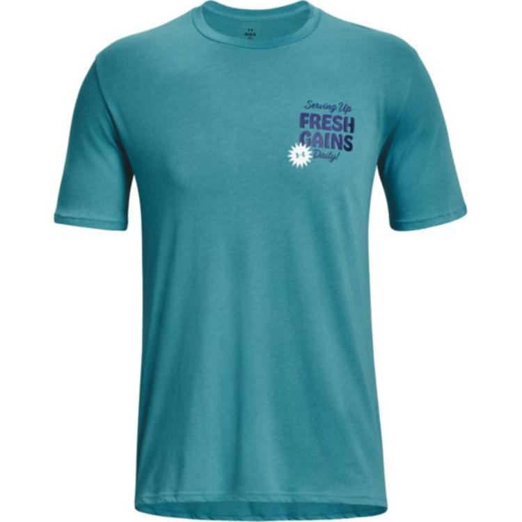 Under Armour Letter Print Crew Neck Short Sleeve T-Shirt Men Tops Blue 1376839-434 XXL
Under Armour Letter Print Crew Neck Short Sleeve T-Shirt Men Tops Blue 1376839-434 XXL