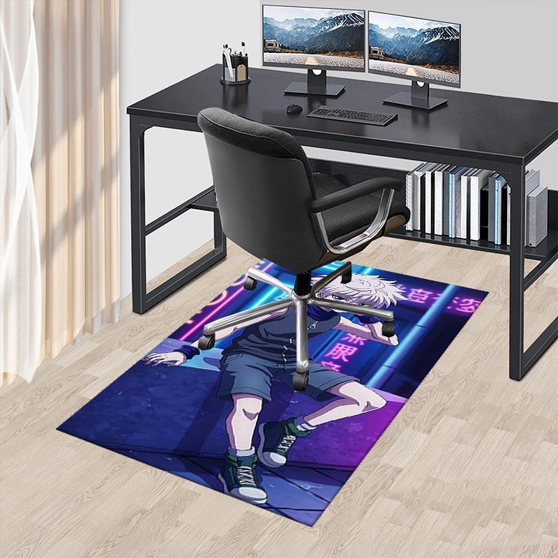 1pc Hunter x Hunter Killua Anime Cartoon Design Office Chair Mat Non-Slip Carpet Suitable for Home Decor Living Room Bedroom Game Room Gift All Season 60cm by 90cm
1pc Hunter x Hunter Killua Anime Cartoon Design Office Chair Mat Non-Slip Carpet Suitable for Home Decor Living Room Bedroom Game Room Gift All Season 60cm by 90cm