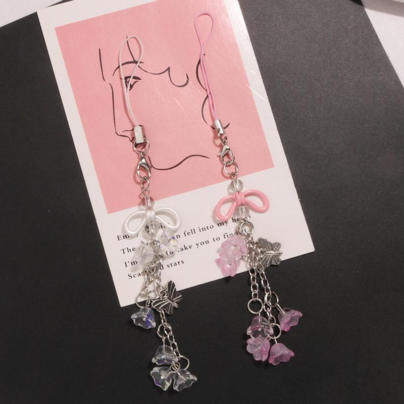Cute Acrylic Hollow Out Bowknot Flower Phone Charm Accessories For Women Girls Handmade Butterfly Pendant Jewelry Keychain
Cute Acrylic Hollow Out Bowknot Flower Phone Charm Accessories For Women Girls Handmade Butterfly Pendant Jewelry Keychain