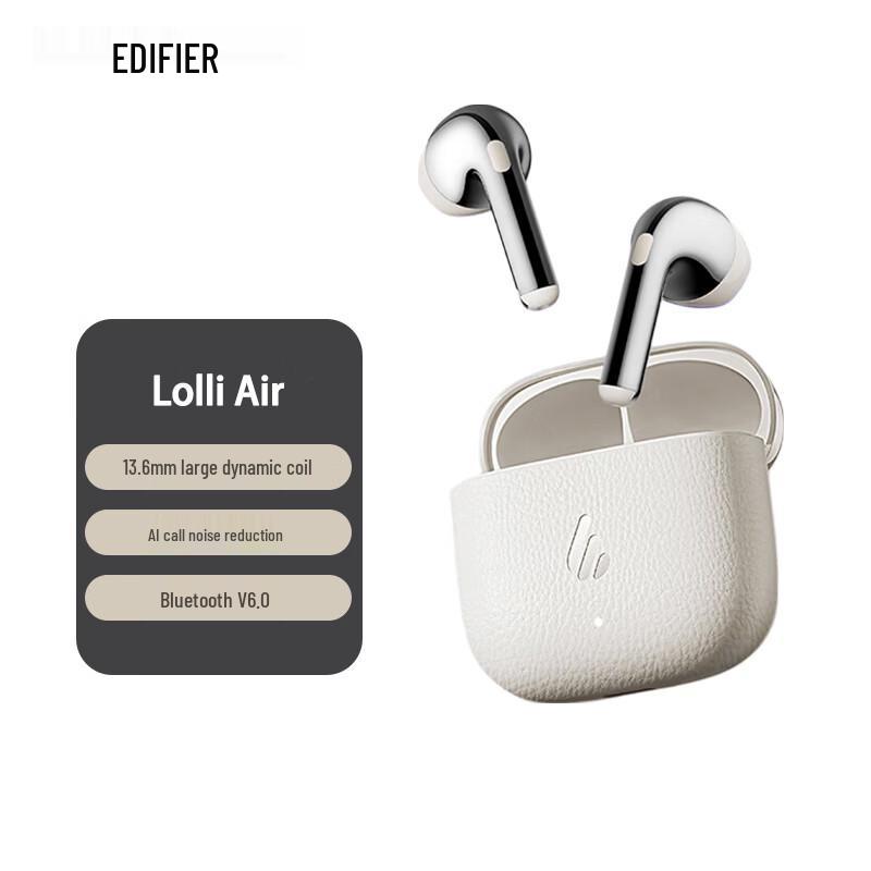 EDIFIER Lolli Air Semi-In-Ear Wireless Earbuds
EDIFIER Lolli Air Semi-In-Ear Wireless Earbuds