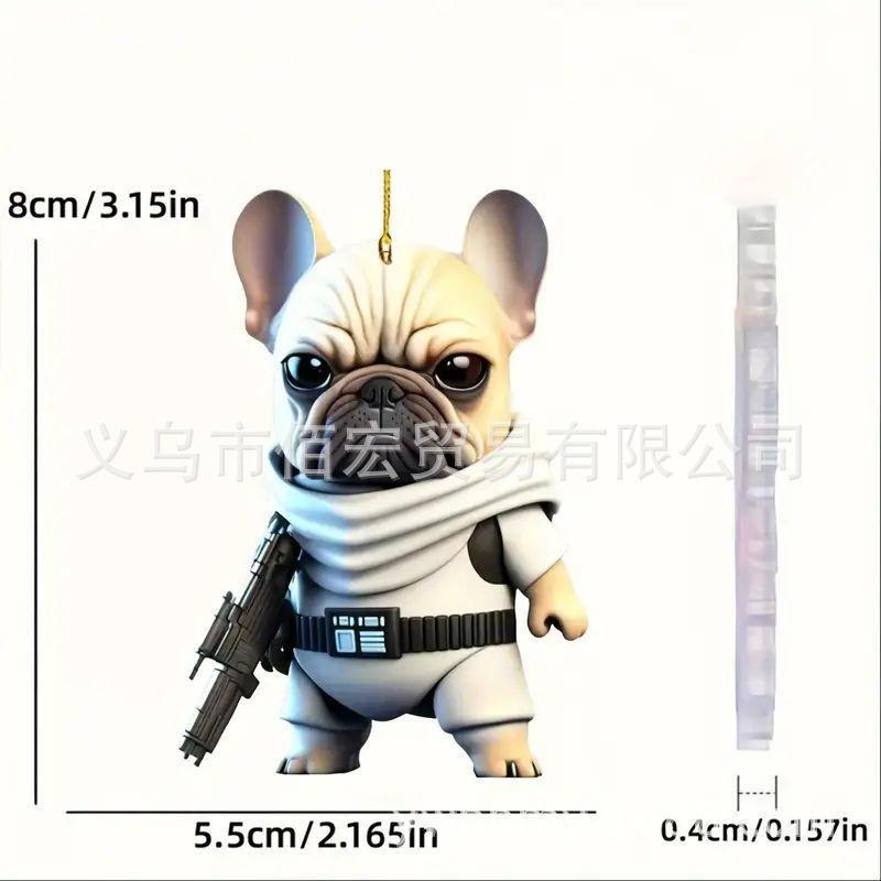 Playful Dog Acrylic Themed Car Accessory Decorative Pendant Keychain Stylish
Playful Dog Acrylic Themed Car Accessory Decorative Pendant Keychain Stylish
