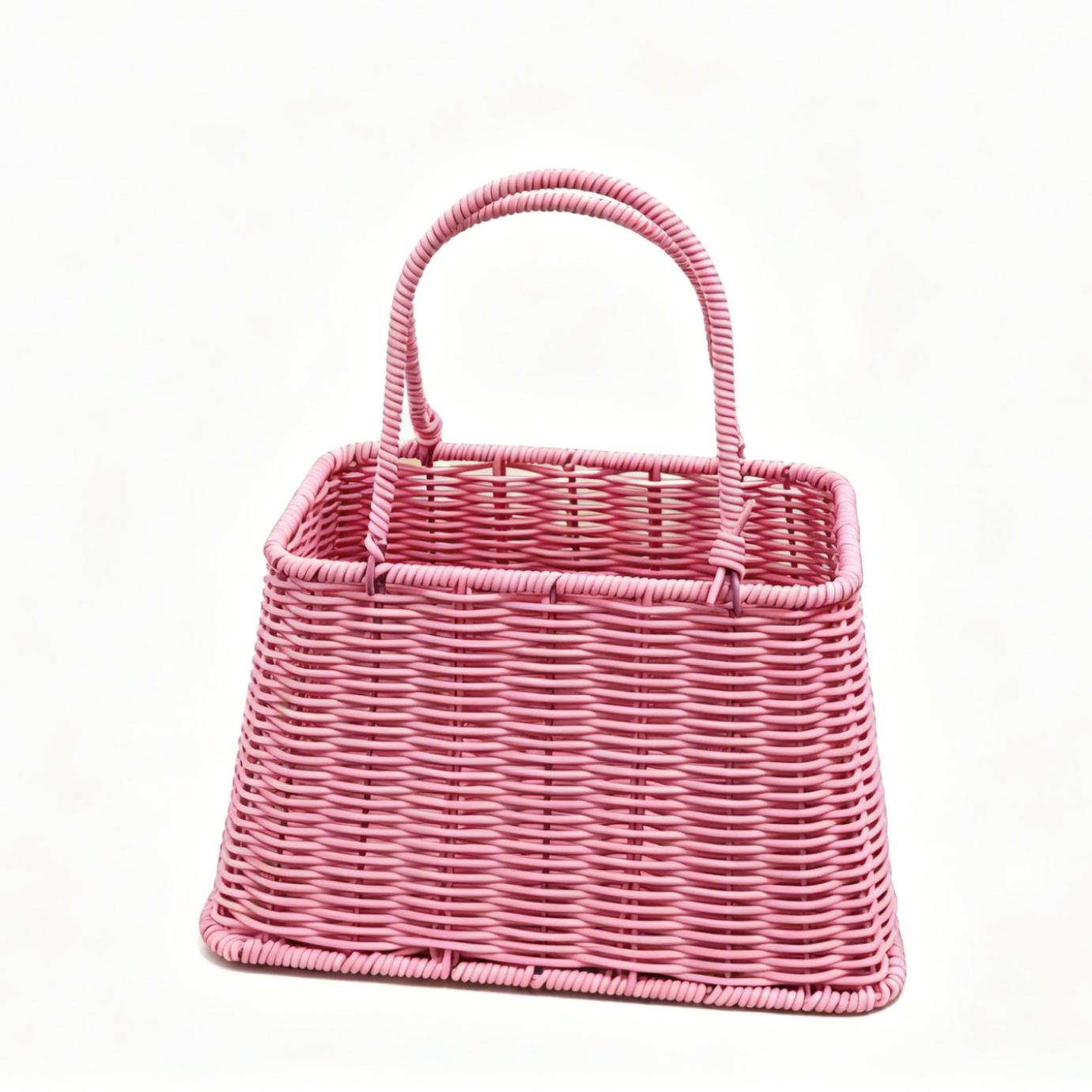 Woven Rattan Tote Basket with Handle for Grocery Shopping Picnic Gift Baskets Kitchen Bathroom Organizing Home Storage and Decor M розовый
Woven Rattan Tote Basket with Handle for Grocery Shopping Picnic Gift Baskets Kitchen Bathroom Organizing Home Storage and Decor M розовый