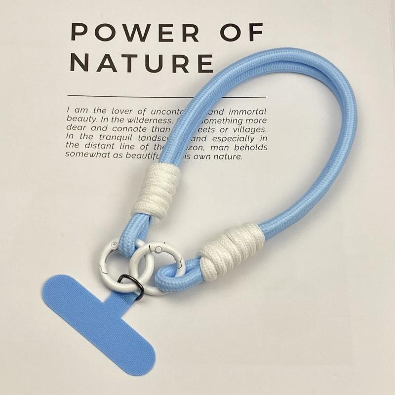 Versatile Light-Colored Phone Case Lanyard with Durable Macaron Wrist Strap and Anti-Lost Clip for Women
Versatile Light-Colored Phone Case Lanyard with Durable Macaron Wrist Strap and Anti-Lost Clip for Women