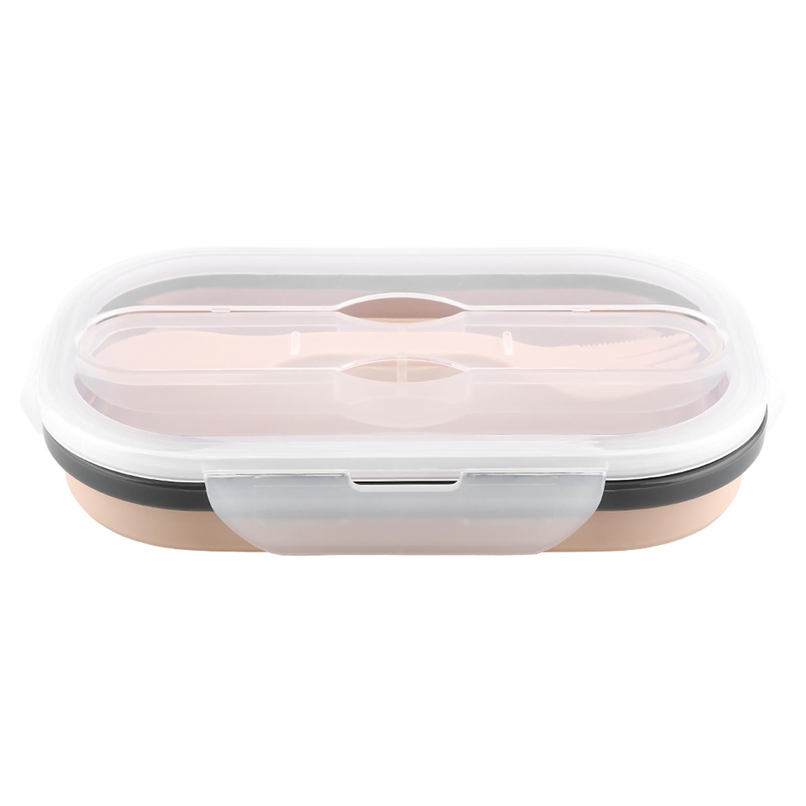 Складной ланч-бокс из пищевого силикона, портативный прямоугольный контейнер для хранения продуктов (зеленый)
Складной ланч-бокс из пищевого силикона, портативный прямоугольный контейнер для хранения продуктов (зеленый)