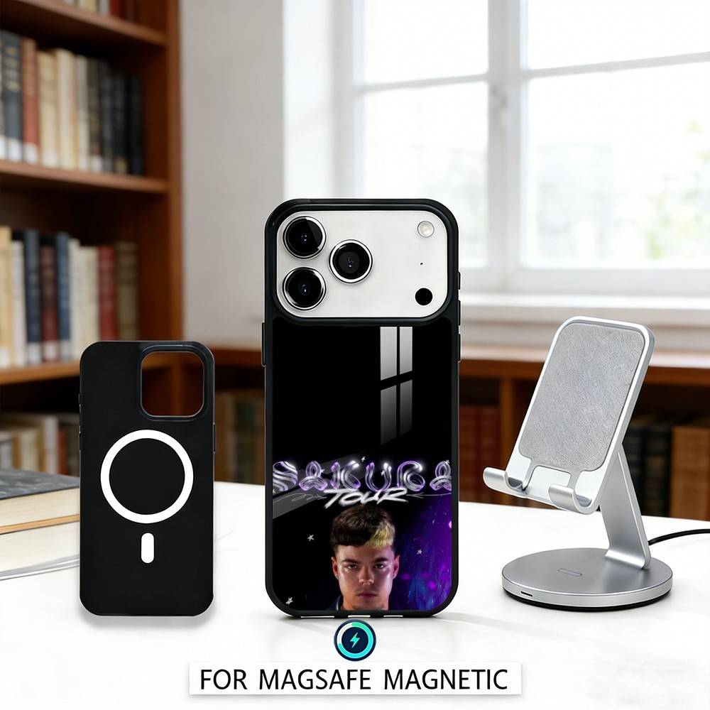 S-Saiko Singer Sakura Phone Case Magnetic For iPhone17 16 15 14 13 12 Pro Max For Magsafe Wireless Charging Cover iPhone12mini
S-Saiko Singer Sakura Phone Case Magnetic For iPhone17 16 15 14 13 12 Pro Max For Magsafe Wireless Charging Cover iPhone12mini