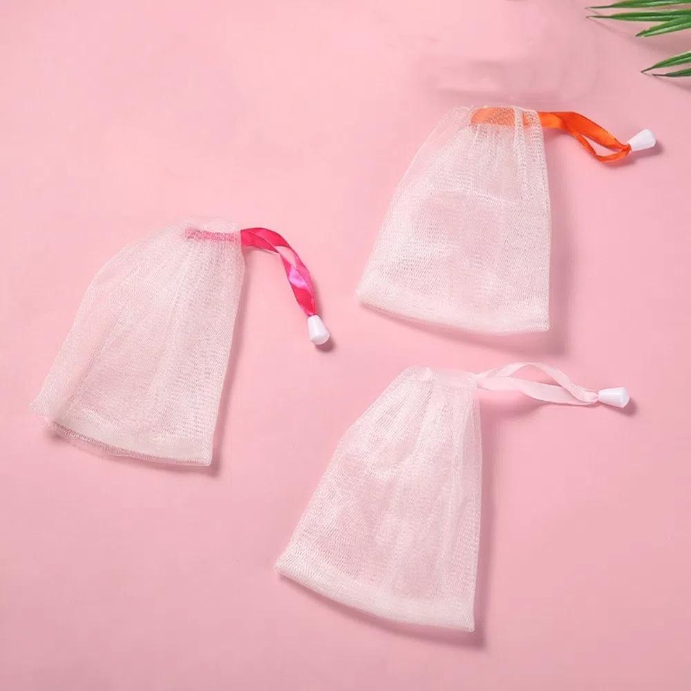 10pcs Wall-mounted Foaming Mesh Bags Drawstring Type Hangable Type Exfoliating Face Cleansing Net Easy Storage Ribbon
10pcs Wall-mounted Foaming Mesh Bags Drawstring Type Hangable Type Exfoliating Face Cleansing Net Easy Storage Ribbon