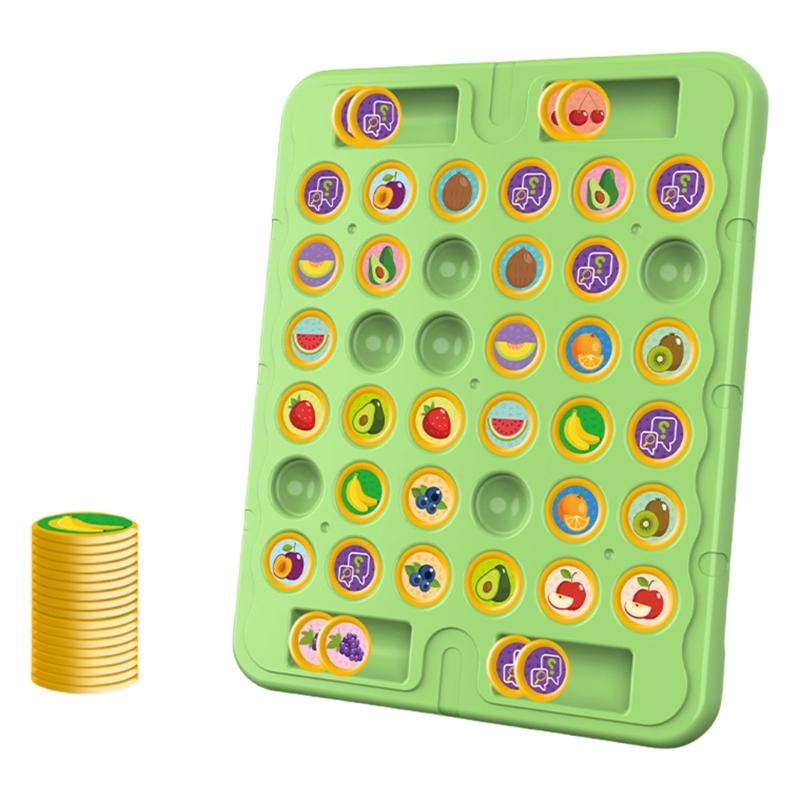 Kids Cartoon Theme Interactive Flip Chess Board Game Toy with Fruit/Animal Design for Logical Thinking and Social Fun
Kids Cartoon Theme Interactive Flip Chess Board Game Toy with Fruit/Animal Design for Logical Thinking and Social Fun