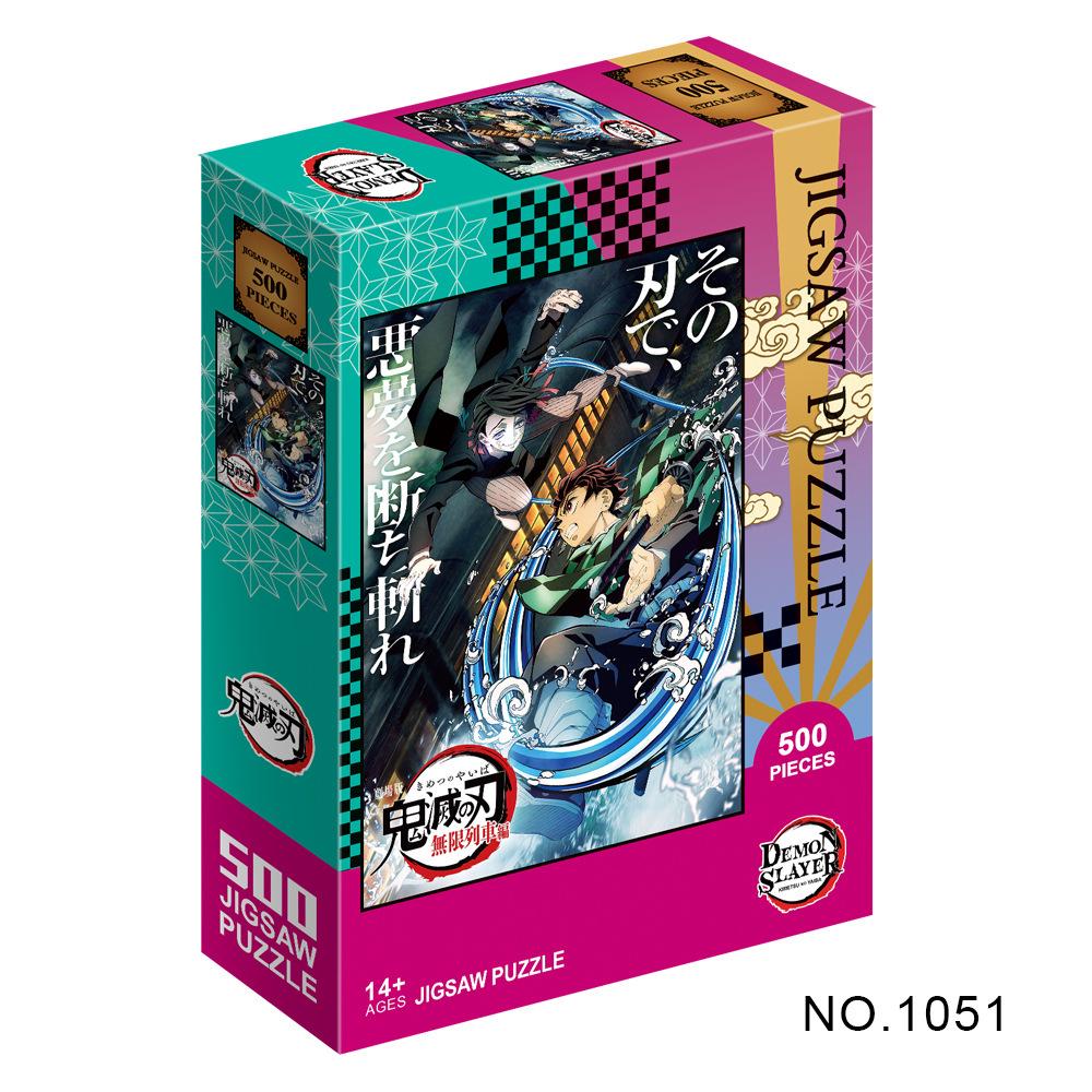 Adult & Kids Stress Relief Jigsaw Puzzle: 500 & 1000-Piece Demon Slayer Design
Adult & Kids Stress Relief Jigsaw Puzzle: 500 & 1000-Piece Demon Slayer Design