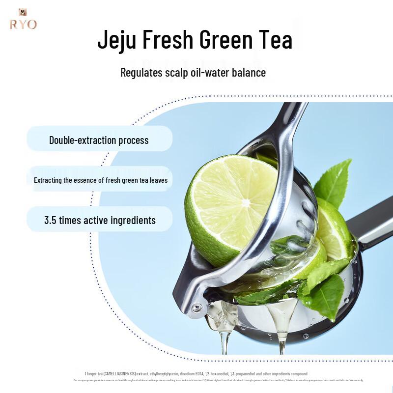 Ryo Floral Tea Refreshing Anti-Dandruff Shampoo
Ryo Floral Tea Refreshing Anti-Dandruff Shampoo