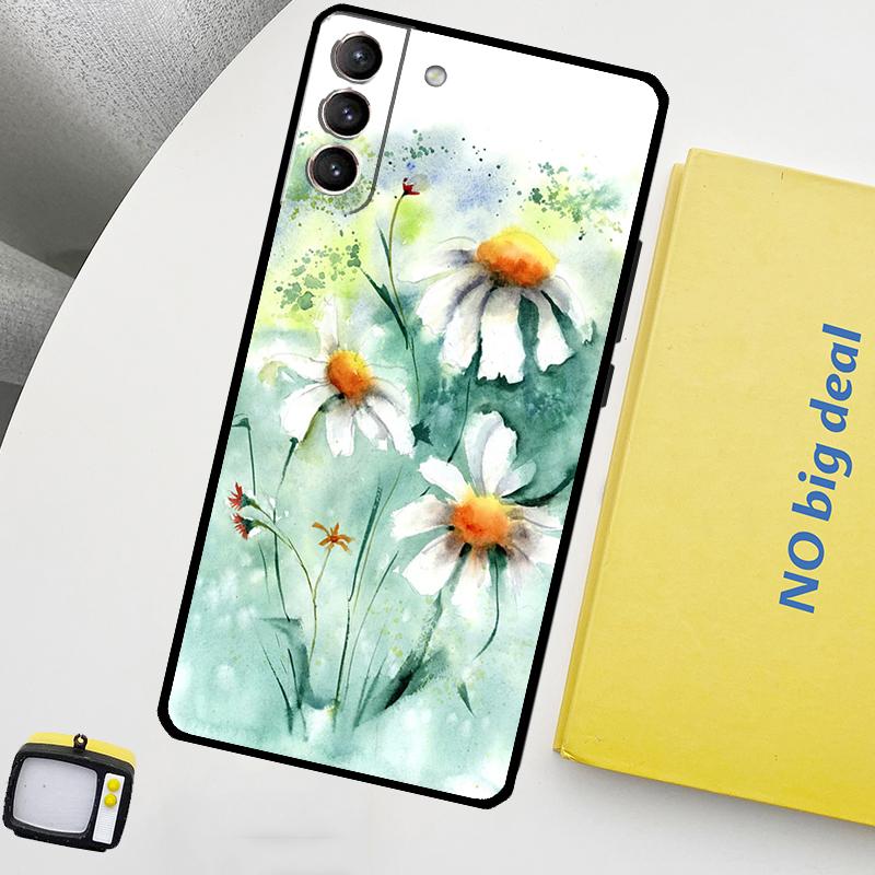 Акварельный чехол с ромашками для Samsung Galaxy S25 Ultra S21 S22 S23 S24 Ultra S9 S10 S20 Plus S25 FE Galaxy S21
Акварельный чехол с ромашками для Samsung Galaxy S25 Ultra S21 S22 S23 S24 Ultra S9 S10 S20 Plus S25 FE Galaxy S21
